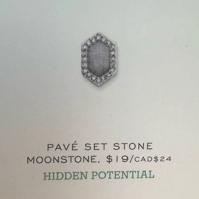 Keep Collective Pave Set Stone Moonstone (Hidden Potential)