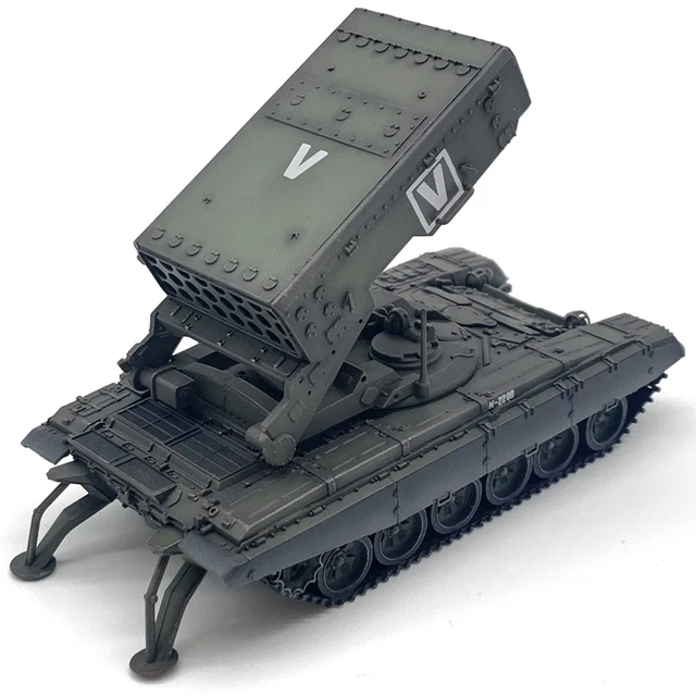 Maquette Char Russe Type 640 Blackhawk 1/72 - Alliage Et Plastique, Avec Canon Magnétique - Neuf