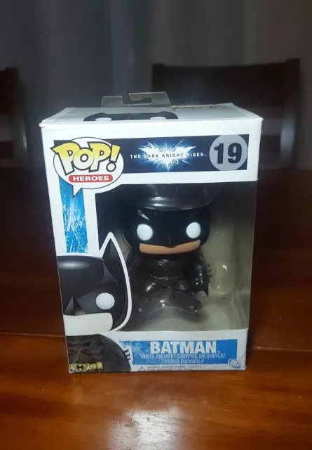 Funko Pop BATMAN The Dark Knight Rises Vinyl Figure in Box #19 - Damaged Box