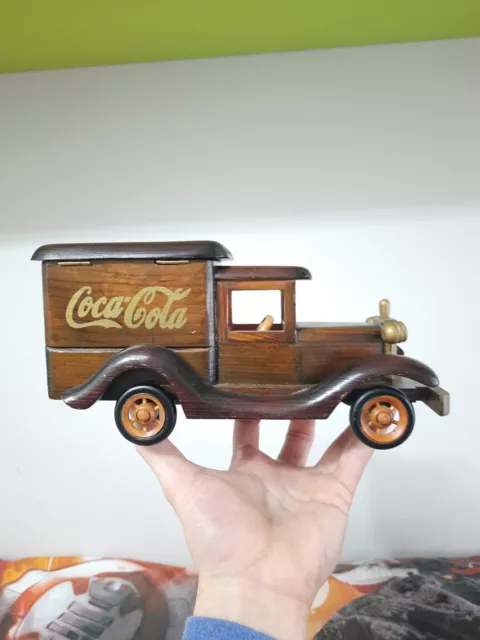 Porta Oggetti Camioncino Coca Cola Vintage