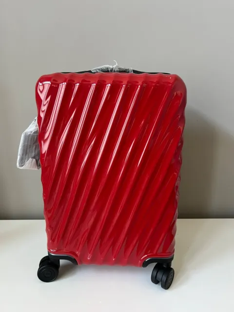 TUMI 19 Degree International Expandable Carry-on 4 Wheel - Blaze Red 139683-A028 2