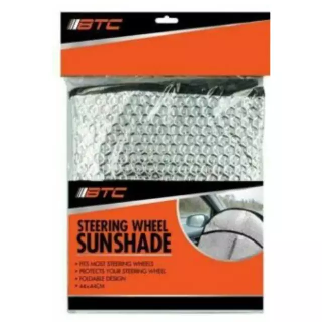 Anti-Heat 1PC Car Steering Wheel Cover Sunscreen Shade Protective Universal