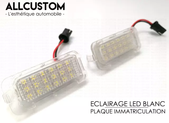 LED ECLAIRAGE PLAQUE IMMATRICULATION STYLE BLANC XENON pour FORD RANGER 2011-18