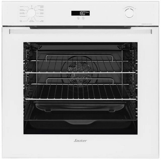 sauter four intégrable multifonction 73l 60cm a+ pyrolyse blanc sop6214lw