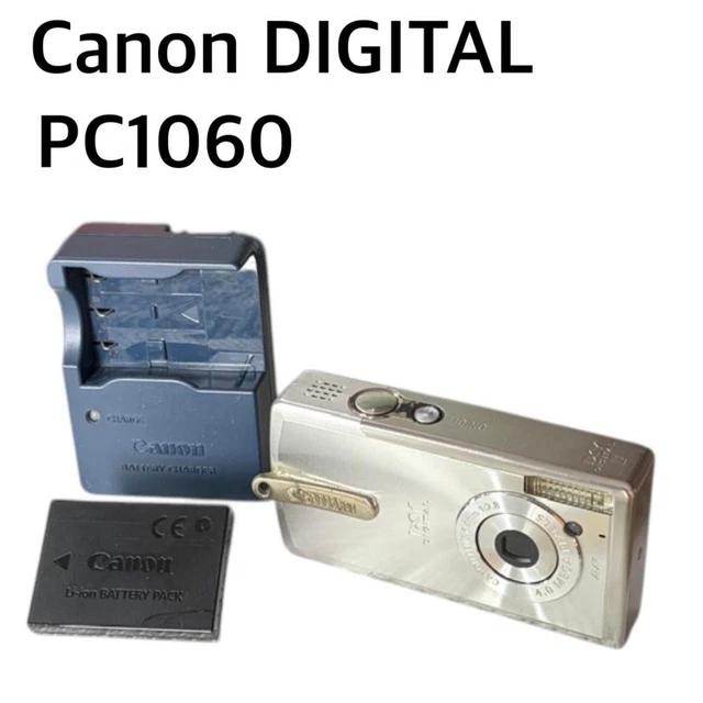 CANON IXY DIGITAL L PC1060 White Compact Digital Camera Tested