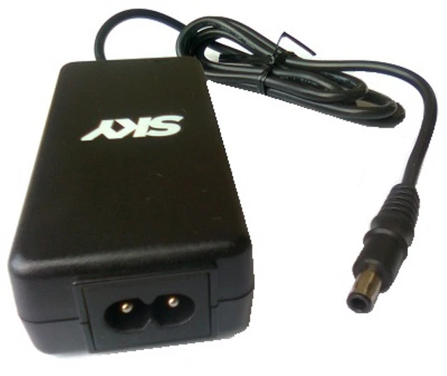 Aokairuisi Alimentatore Originale 12V 3.34A Per Sky Decoder E MYSKY HD – Con Cavo 220V E Spinotto Maschio