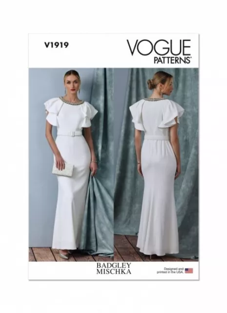 Vogue Sewing Pattern 1906 Dresses B5 (8-10-12-14-16)