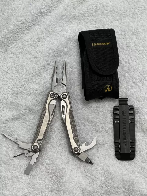 Leatherman Charge TTI Plus Multi-tool With Bits. With Sheath!