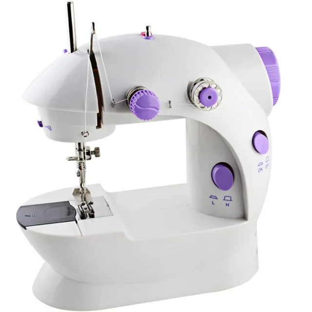 New Household Mini Sewing Machine For Beginners Kids DIY Home Decor Daily Sewing