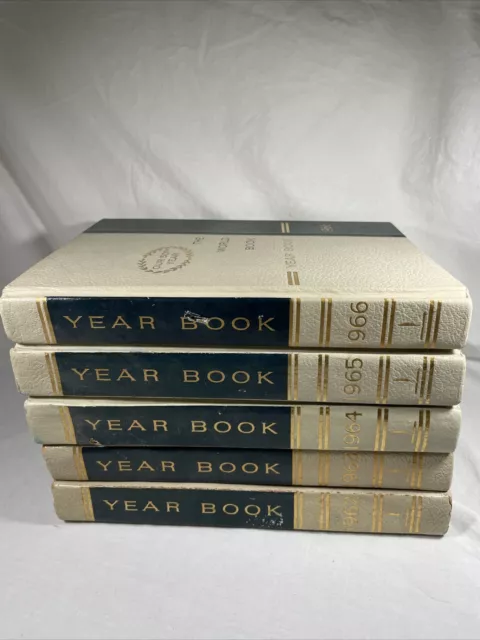 The World Book Yearbook 1962-1966