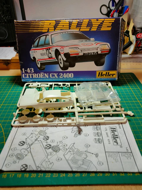 Miniature Norev 1/43 - Citroën CX 2400 GTI Rallye Dakar 1981 Ickx Brasseur