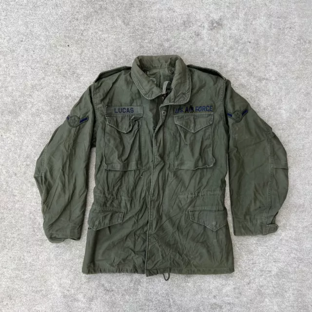 Vietnam War OG107 M65 Field Jacket Named, ID’d, Small