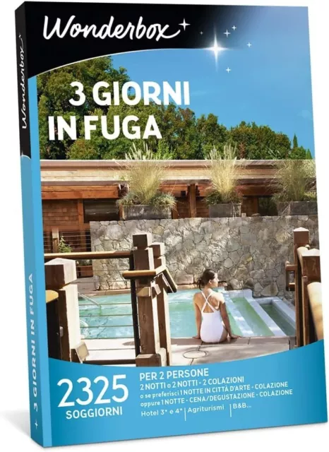 Cofanetto "Wonderbox" - "3 giorni in fuga"