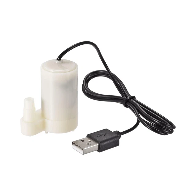Mini Pompa Acqua Micro Sommergibile con Connettore USB DC Stile Verticale 3V