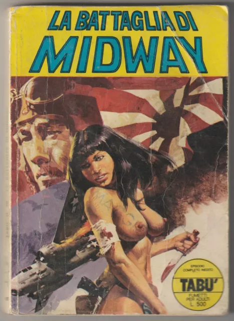 ✪ TABU #40 La battaglia di midway, Edifumetto 1977 COMIC Z2/2-