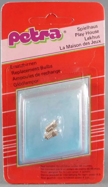 Lundby Petra Réf 61568 - 2 Ampoules de Rechange Eclairage Maison des Jeux Poupée