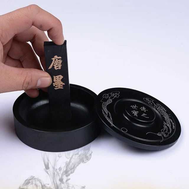 1 pc Sumi Tinte Keramik Tinte Schleifen Stein Chinesische Kalligraphie Inkslab 2