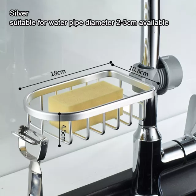 Innovative Kitchen Faucet Rack for Bathroom Neat and Tidy Storage Solution