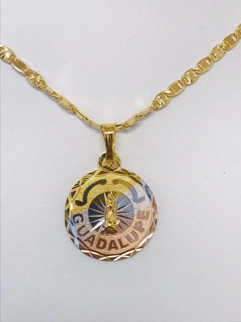 Collier Vierge de Guadalupe Coloré