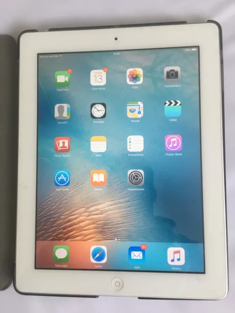 iPad 2nd generazione 32 GB Model A1396  bianco wifi+3g (cover nera nuova)