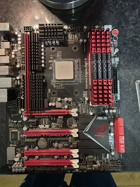 ASUS ROG GAME First Crosshair V Formula Z Motherboard CPU And RAM ...