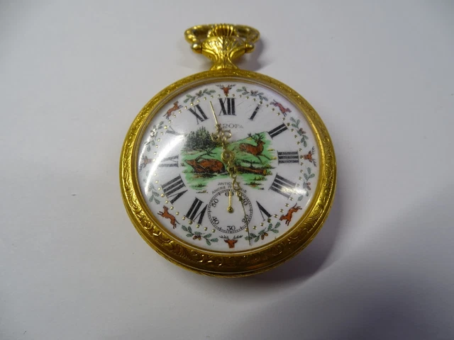 Montre Vintage Pirofa Pour Femme - Boîtier Acier 26mm - Cadran Blanc - Occasion Fonctionnelle
