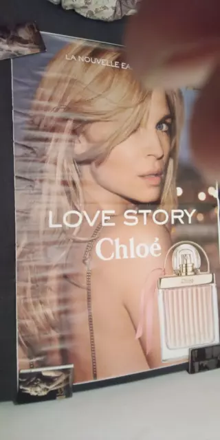 Affiche parfum 120X170 LOVE STORY de CHLOE nvlle