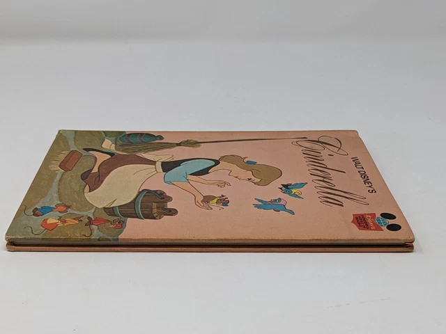 Walt Disney's Cinderella Vintage Hardcover 1974 3