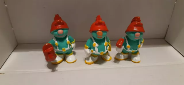 Ultra Rare Complete Set Of Bootleg Doozers Fraggle Rock Pvc Figures