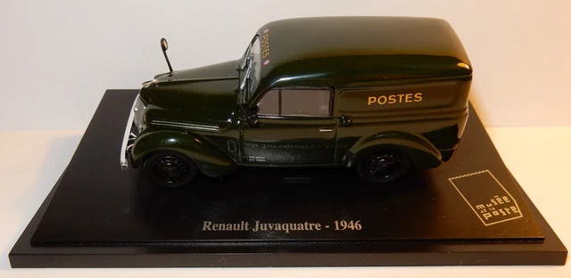 Norev Renault Juvaquatre 1946 Postes Poste Ptt 1/43 In Blister Box