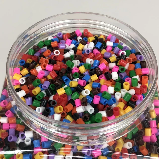 Pyssla Board IKEA PYSSLA (PERLER) Beads Multi Color Rainbow Craft Beads With 4 ...