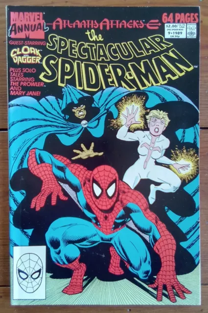 The Spectacular Spider-Man Annual 9, Atlantis Attacks Part 6, Marvel, 1989, Fn