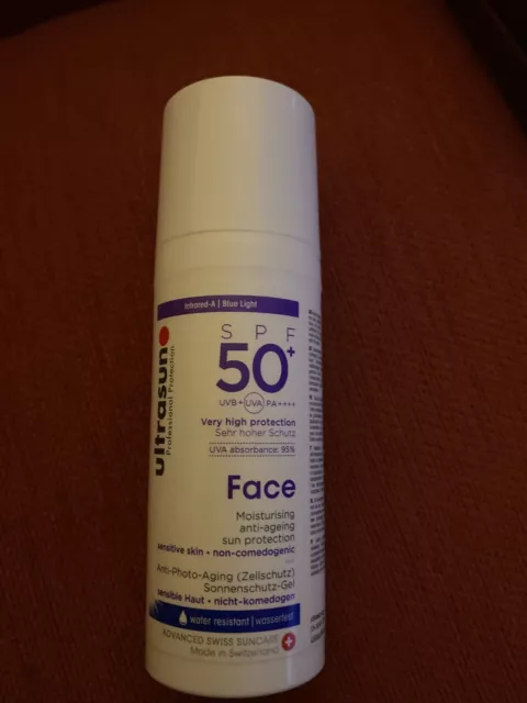 Ultrasun Face Anti-ageing Sun Protection SPF 50 50ml | BRAND NEW no box