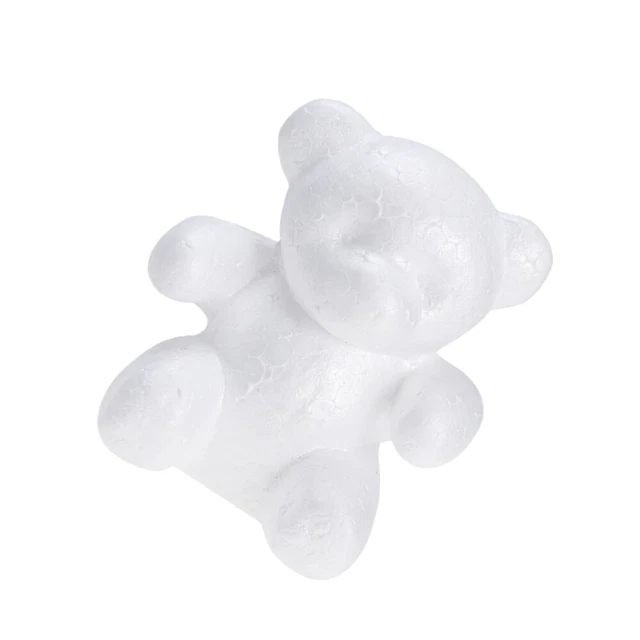2 Pcs Décoration De Gâteaux Forme Couronne Mousse Artisanat Ours Fleur