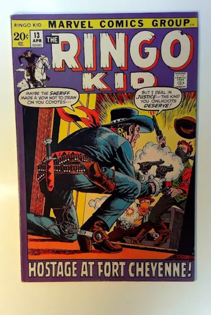 Ringo Kid #13 Marvel Comics (1972) FN/VF 1st Print Comic Book