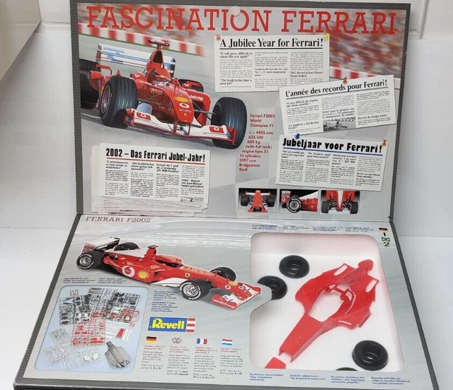 Maquette Ferrari F2002 Revell 1:12, Modèle 07493, Rare Et Neuve, Fabrication Allemagne