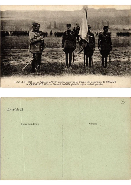 CPA AK Czechoslovakia - Praha - Military - General Janin (694259)
