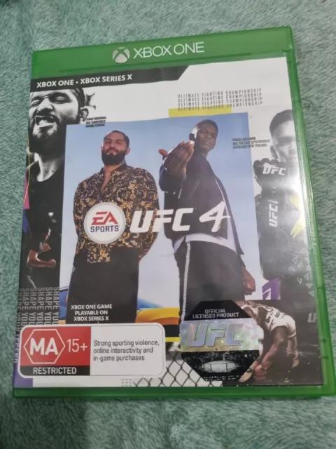 Ufc 4 store xbox one s