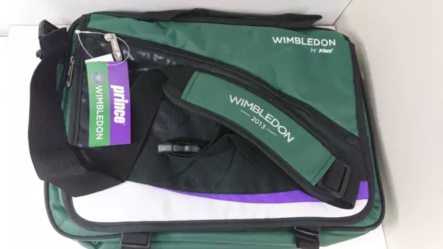 Wimbledon Tennis Championship Prince Shoulder / Briefcase / Laptop Bag 2013 BNWT