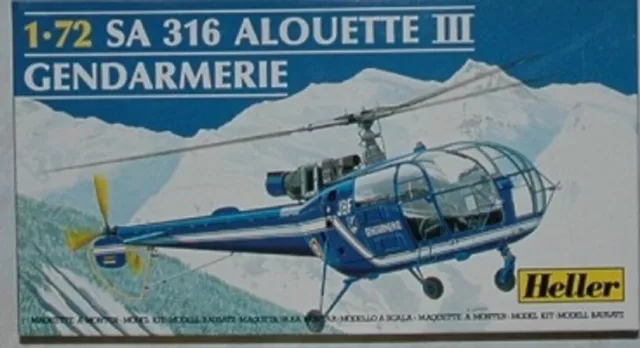 Heller Sa 316 Alouette Iii Gendarmerie