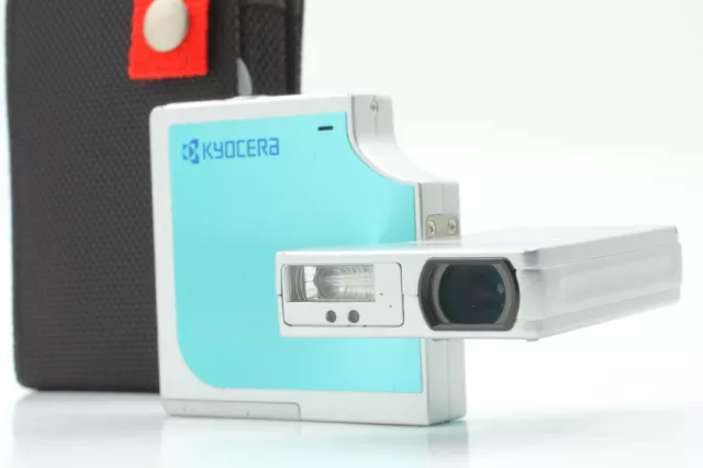 "NEAR MINT+++ w/ Case" KYOCERA Kyocera Fine Cam SL300R Camera Body From JAPAN