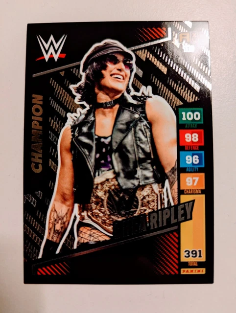 WWE RHEA RIPLEY Panini Adrenalyn Xl 2024 #140 Wrestling Trading Card ...