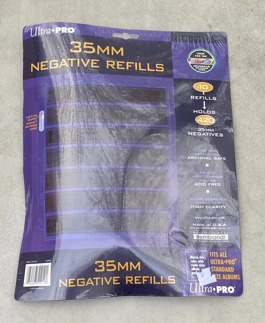 Recargas de manga negativa de 35 mm - holograma ultra profesional - 10 hojas contienen 420 películas
