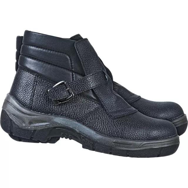 Arbeitsschuhe Schweißerschuhe Schlosserschuhe Stahlkappe Leder Gr. 39-47 NEU TOP