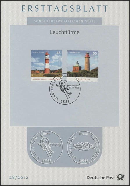 ETB 28/2012 Leuchttürme, Borkum und Arkona
