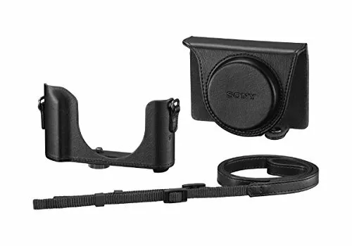 SONY Digital Camera Jacket Case Black LCJ-HWA BC for DSC-HX90V/WX500 NEW