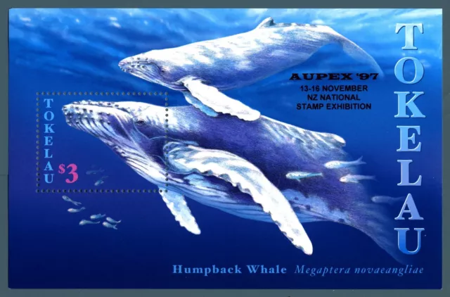 TOKELAU - BF - 1997 - "Aupex '97" Esposizione filatelica in Nuova Zelanda MNH**