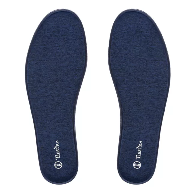 Memory Foam Insoles Anti-sweat Orthopaedic Mens Ladies Shoe Insoles Size 11 BLUE