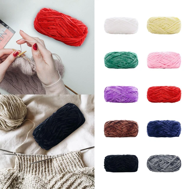 Toseky Fil De Laine Térylène, Fil épais Et Rapide | Boule De Fil Rapide à Bande De Glace épaisse Simple Pour Le Tricot à L'aiguille | Fil De Laine De Térylène De