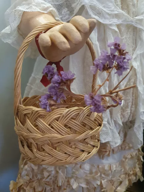 Hand Weaved Wood Basket